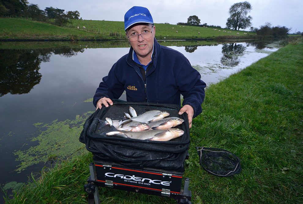 Alan put together this 8lb Lancaster Canal skimmer catch in three hours on a testing autumn day using the cadence CR10 No:1 10ft wand and the CS10 3000 reel.