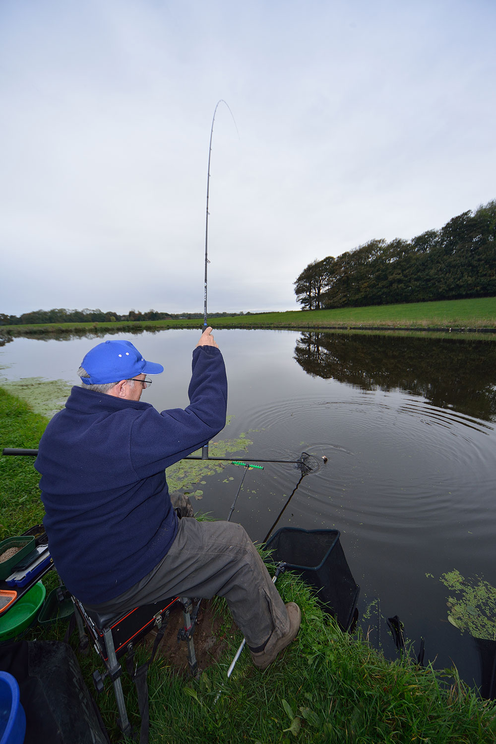 The Cadence CR10 No:1 10ft wand's action is perfect for absorbing last- gasp lunges at the netting stage