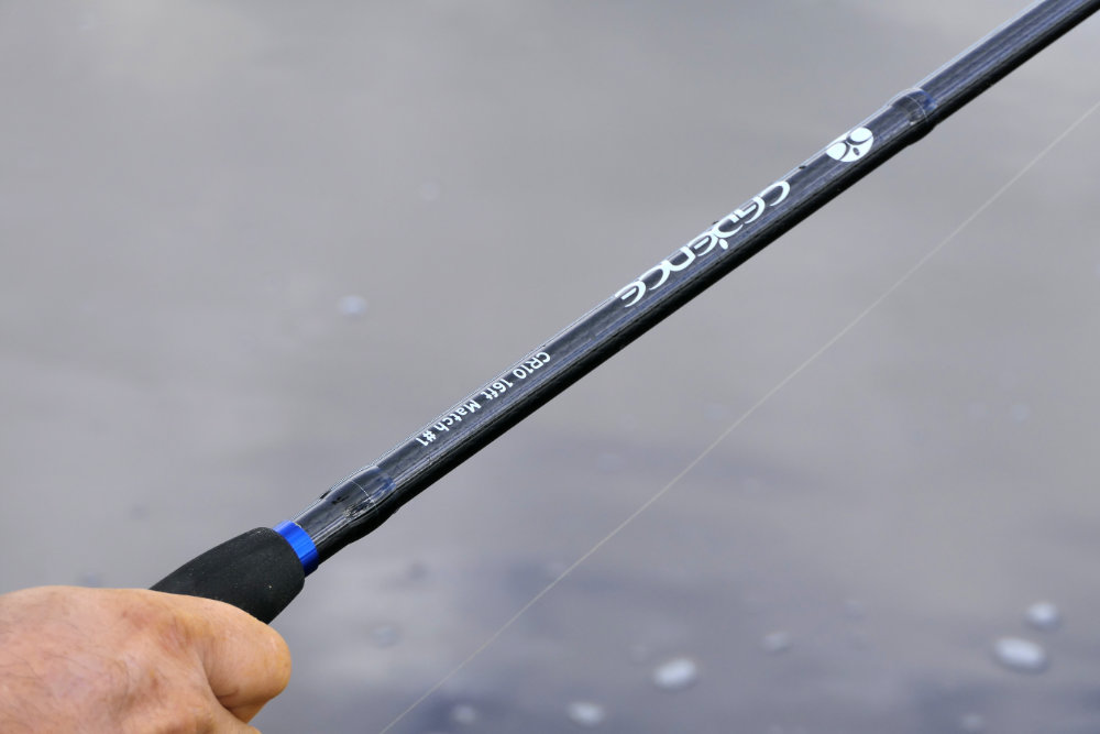 Tool for the job - The superbly versatile Cadence CR10 16ft #1 float   rod gets Alan's vote for effortless slider fishing