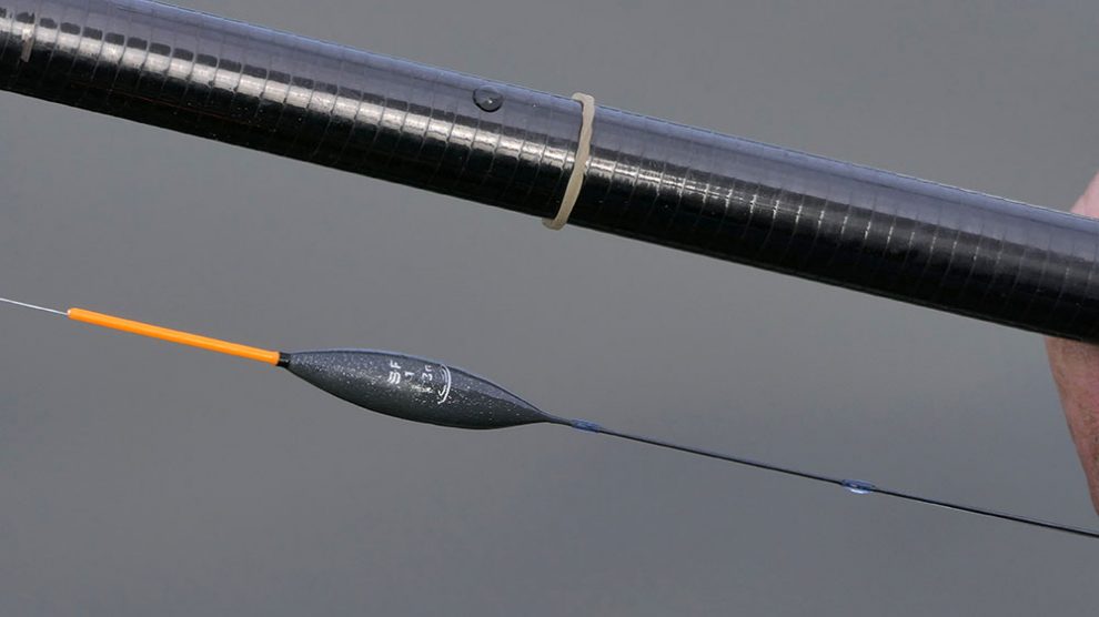 The Drennan SF1 pole float is great for 'on the drop' caster fishing.