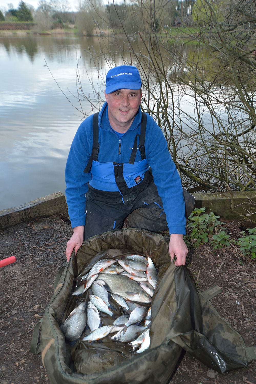 Pole Fishing at Woodland Waters