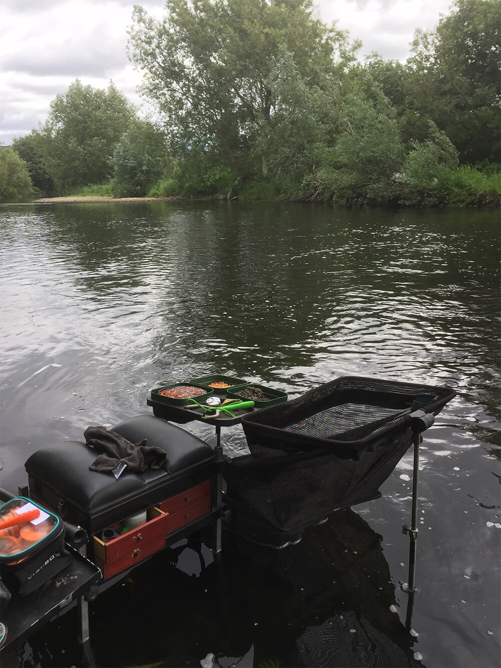 WILLOWS SPELL CHUB: Watercraft is important in shallow summer pegs and clear water. If you have a peg with willows hanging over it, there is usually a chance of a chub or two.