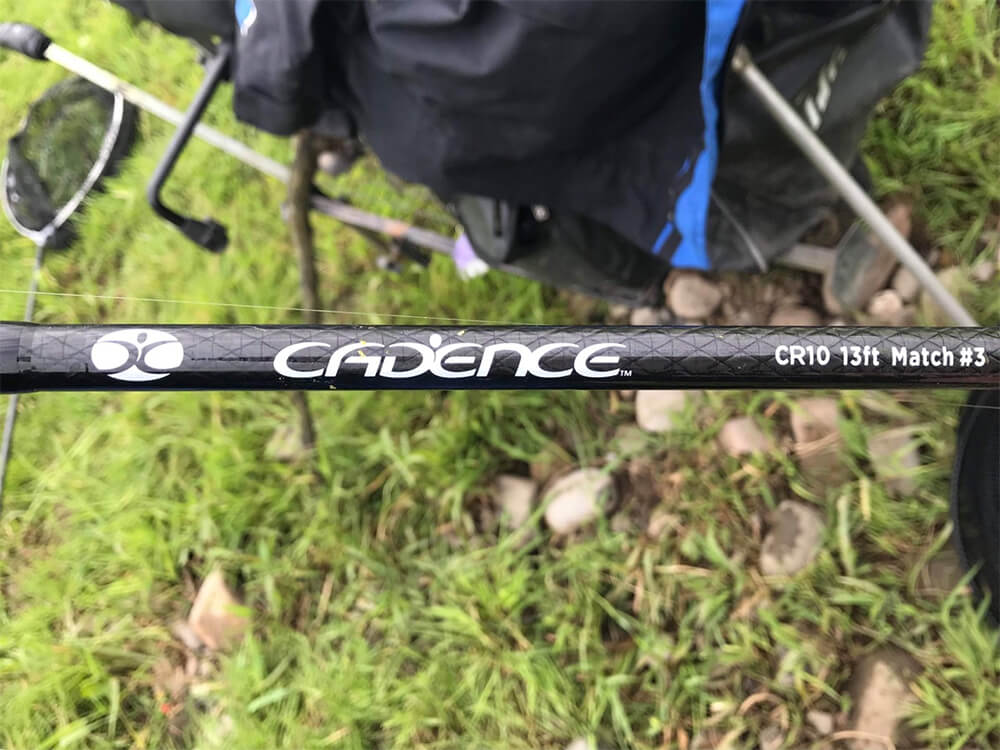 TOOLED UP: The Cadence 13ft No3 Power Match float rod is spot-on for heavy duty work.