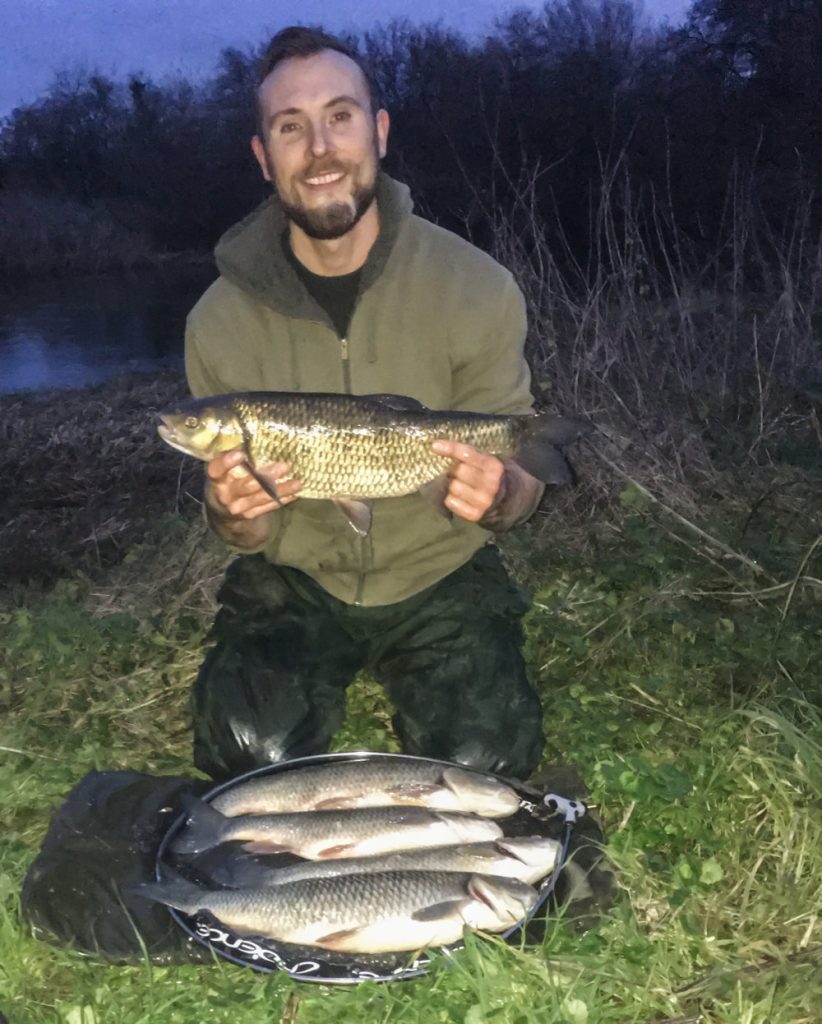 Fishing the river stour for chub