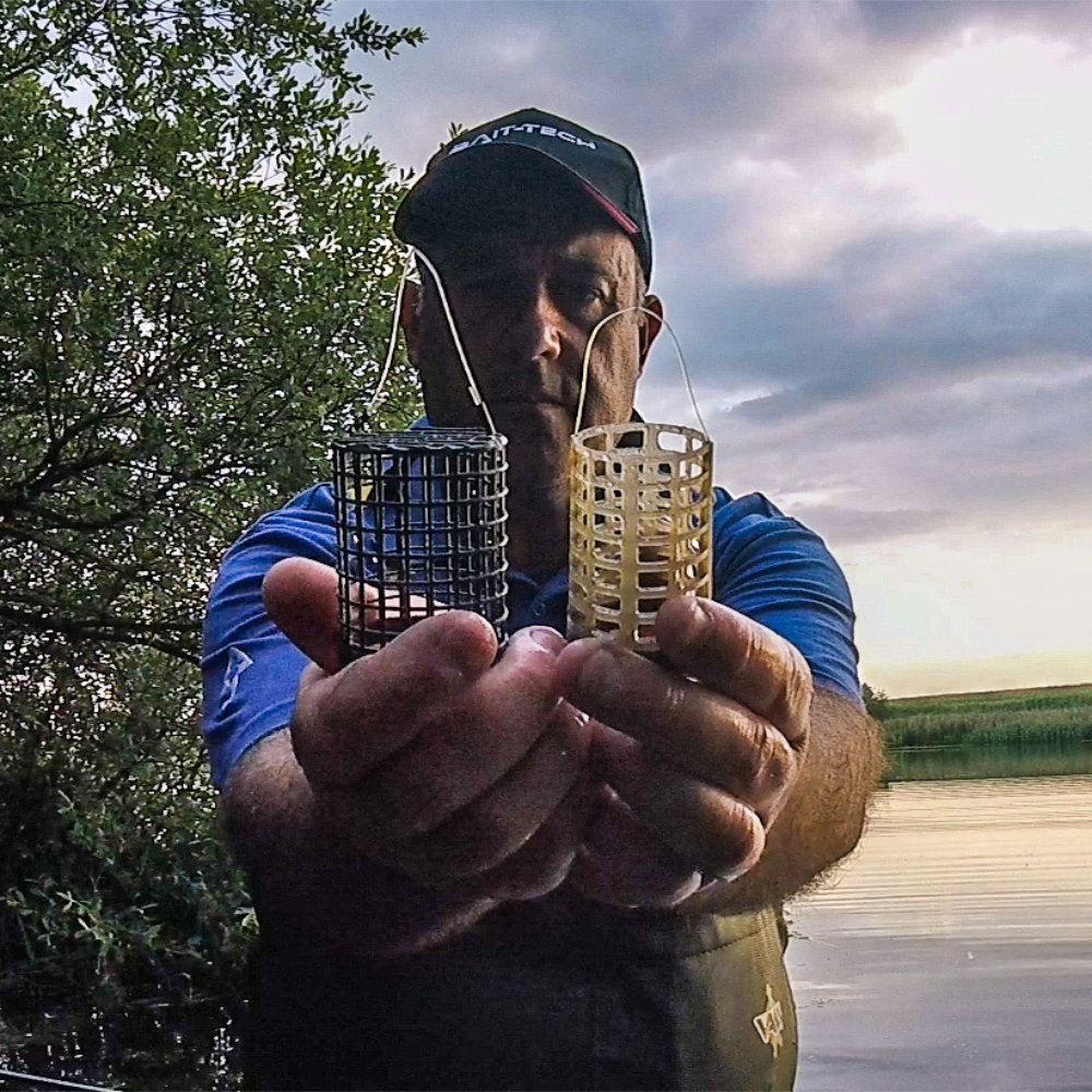 River season open day baiting feeders