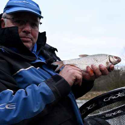 Winter Canal Fishing