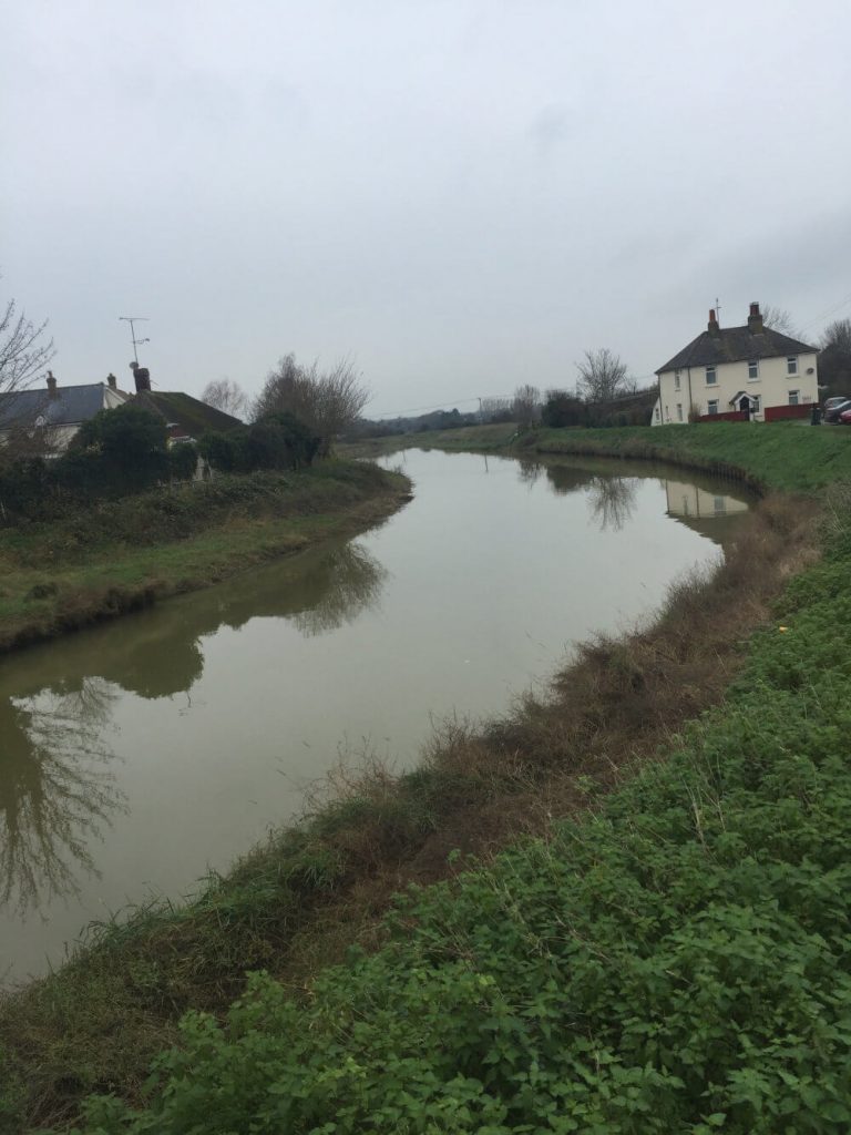 High tide at Bramber