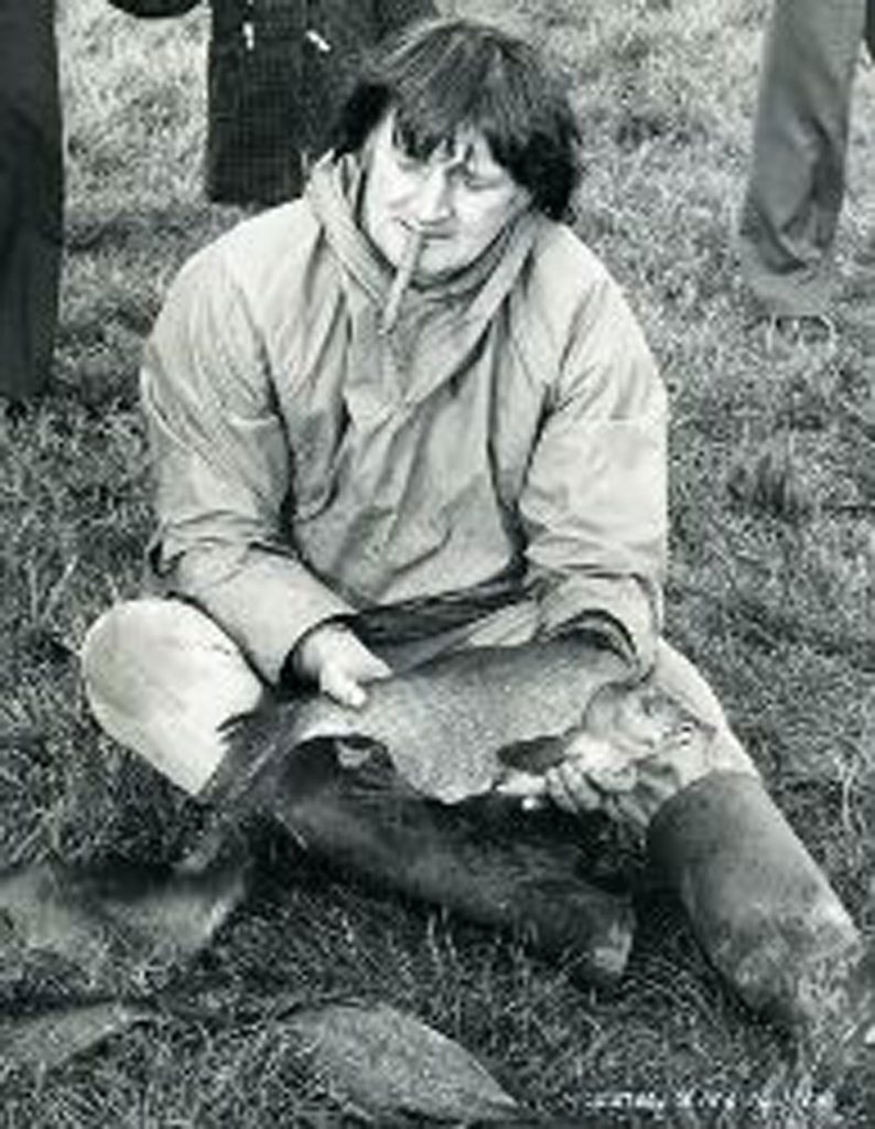 Percy Anderson and his 40lb bream catch from the River Welland.