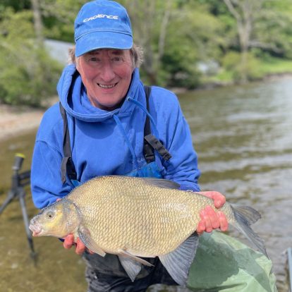 Graham with a 7lb chunk of Wonder-mere magic