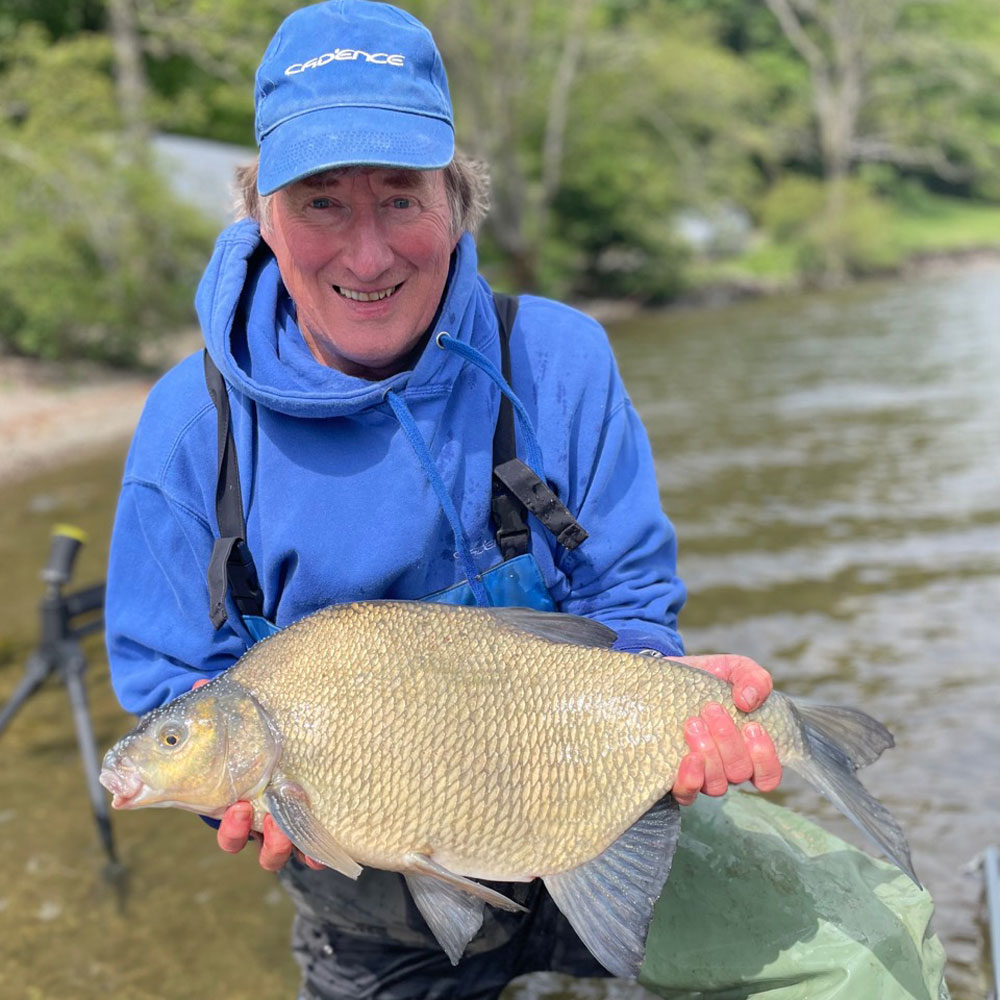 Graham with a 7lb chunk of Wonder-mere magic