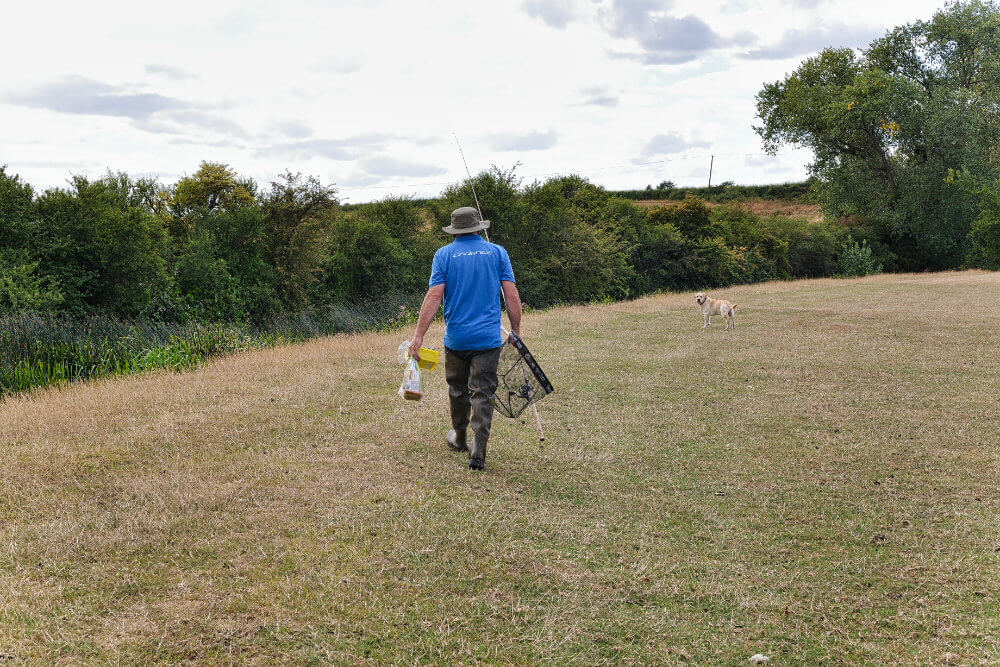 Roving chub fishing