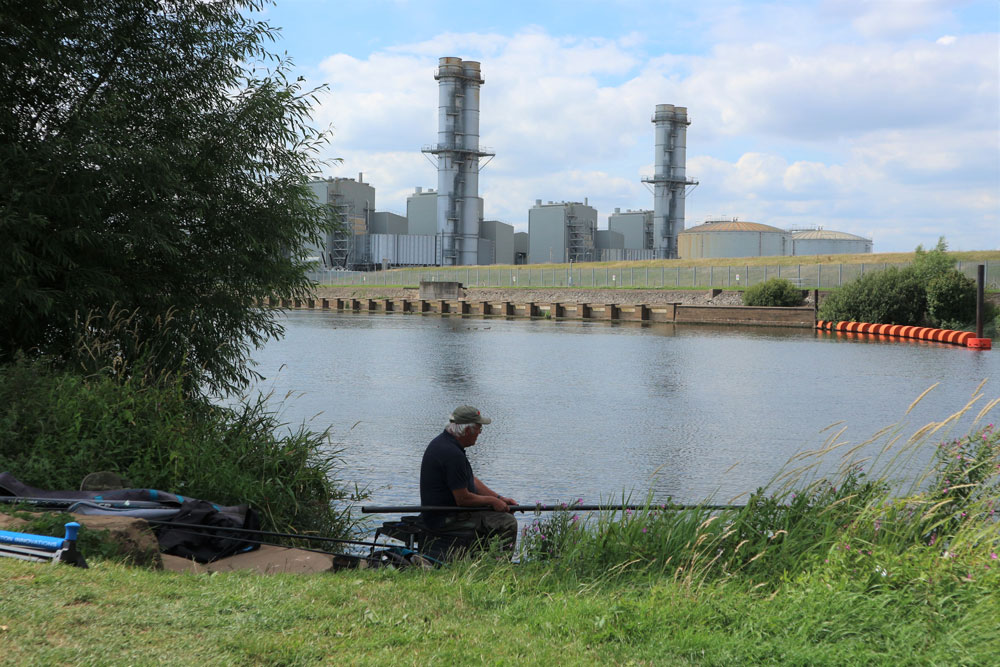 Power stations near swims