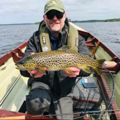 Mayfly Fishing on Sheelin