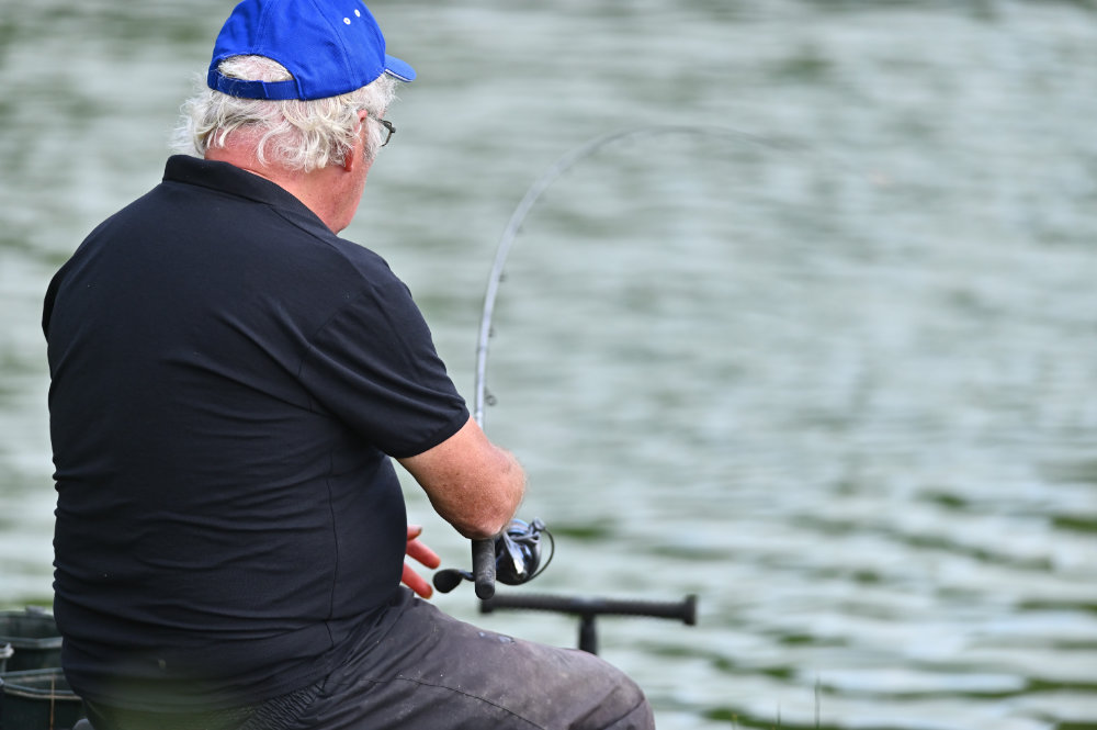 Feeder fishing with Dave Coster