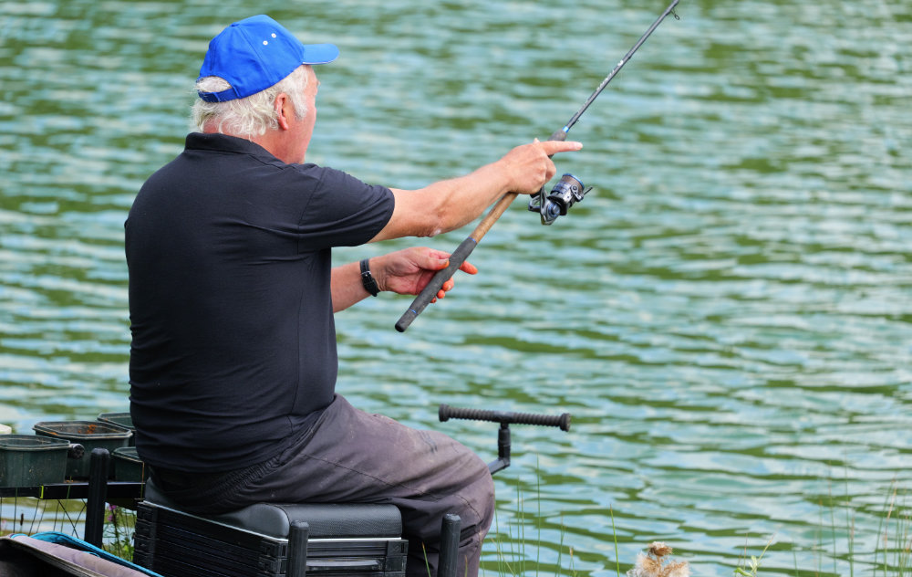 Feeder fishing with Dave Coster