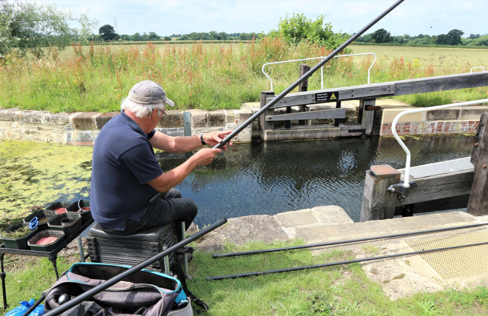 How to fish canals