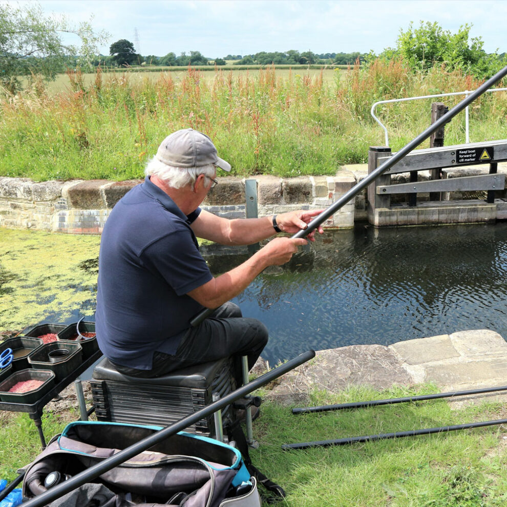 How to fish canals