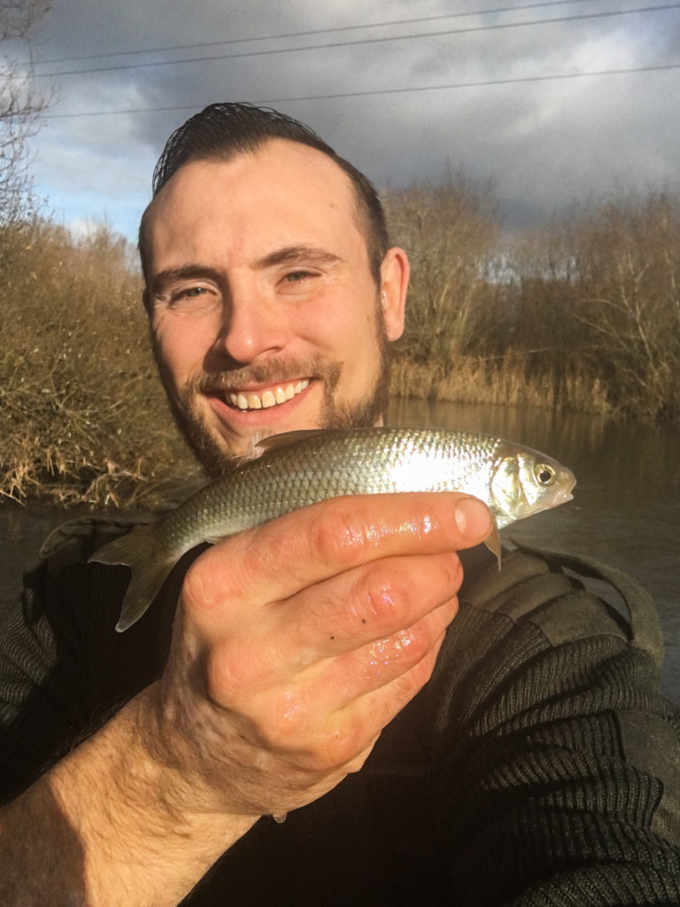 Big chub on the River Stour - Cadence Fishing UK